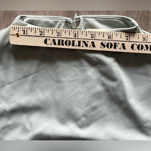 Smooth Edit Funnel Neck Midi Dress Open Edit Teal Pond Women’s Large NWT - Picture 13 of 15